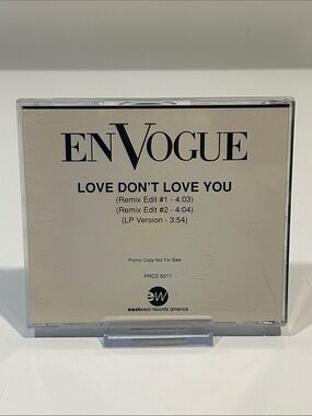🤯5 for $20🤯 En Vogue “Love Don’t Love” Promo CD Single [R&B Pop]